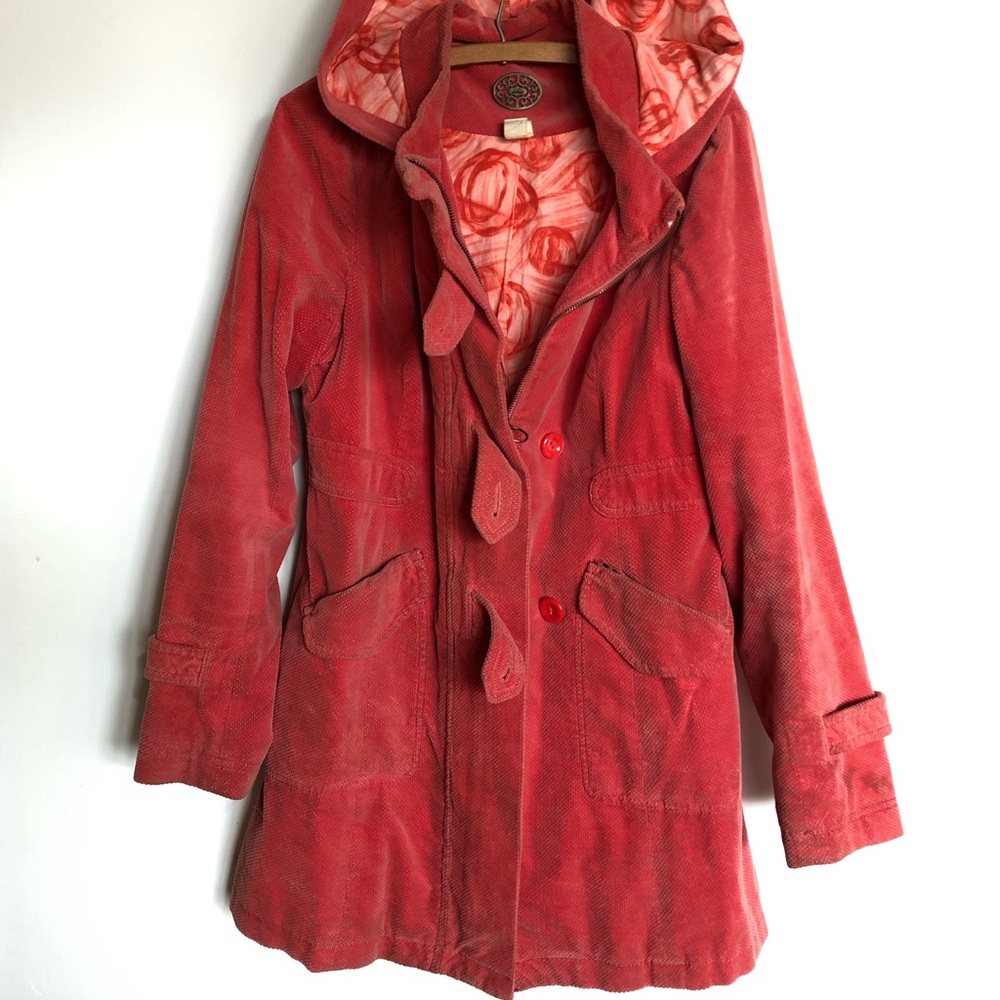 Pink Anthropologie Coat